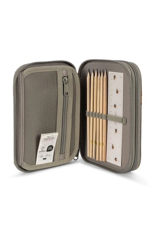 Konges Sløjd piórnik CLOVER PENCIL CASE szary KS103456.9BYA