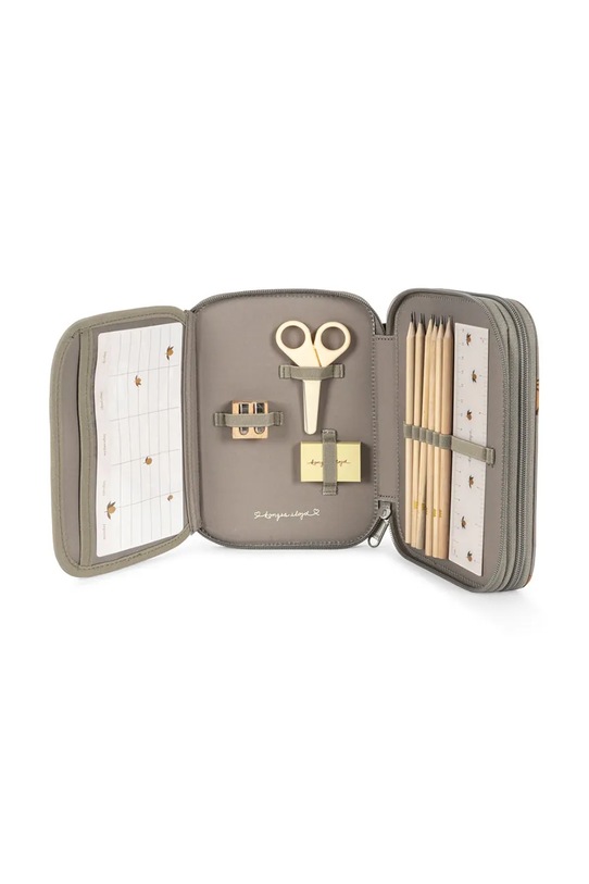 Konges Sløjd piórnik CLOVER PENCIL CASE KS103456.9BYA szary