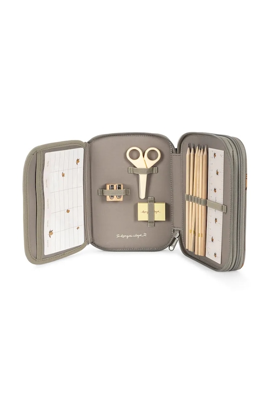 Konges Sløjd piórnik CLOVER PENCIL CASE KS103456.9BYA szary