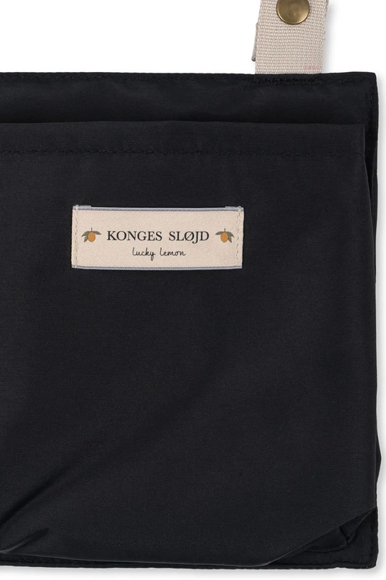 Τσάντα τρόλεϊ Konges Sløjd ALL YOU NEED STROLLER POCKET μαύρο KS103437.9BYA