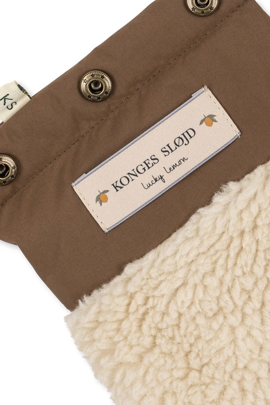 Γάντια Konges Sløjd NOHR STROLLER MITTENS KS103519.9BYA καφέ