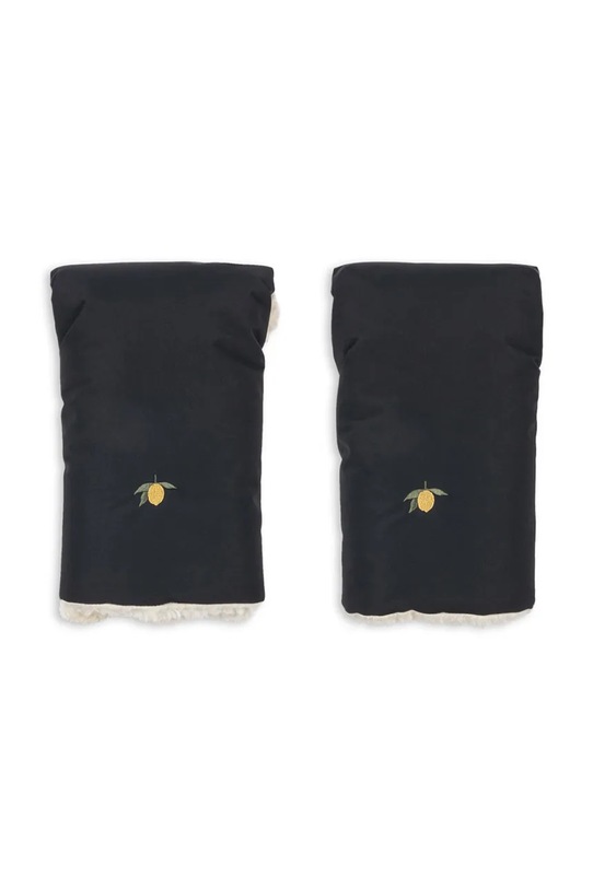 Γάντια Konges Sløjd NOHR STROLLER MITTENS Βρεφικό προϊόν μαύρο KS103519.9BYA