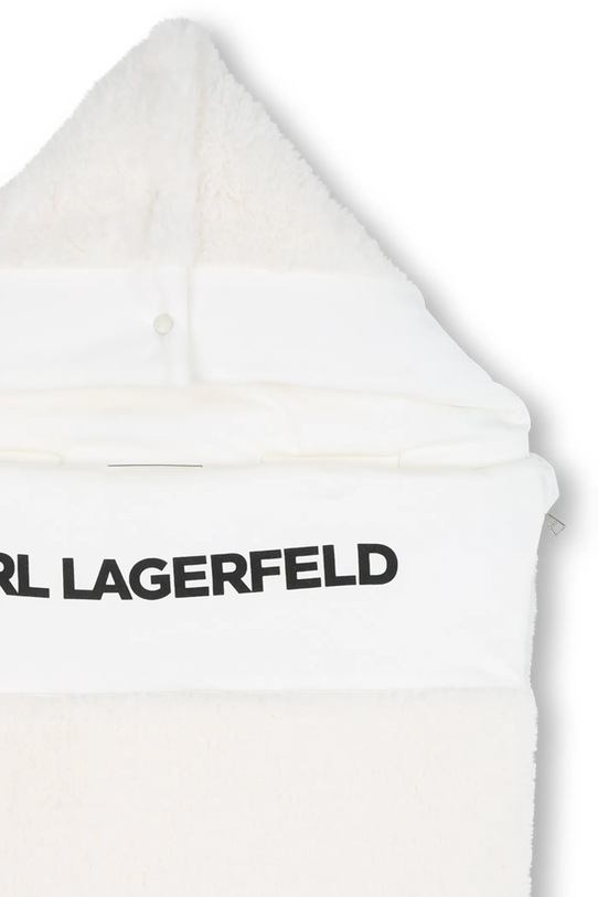 Αγορίστικα Κουκούλι μωρού Karl Lagerfeld Z30997 λευκό