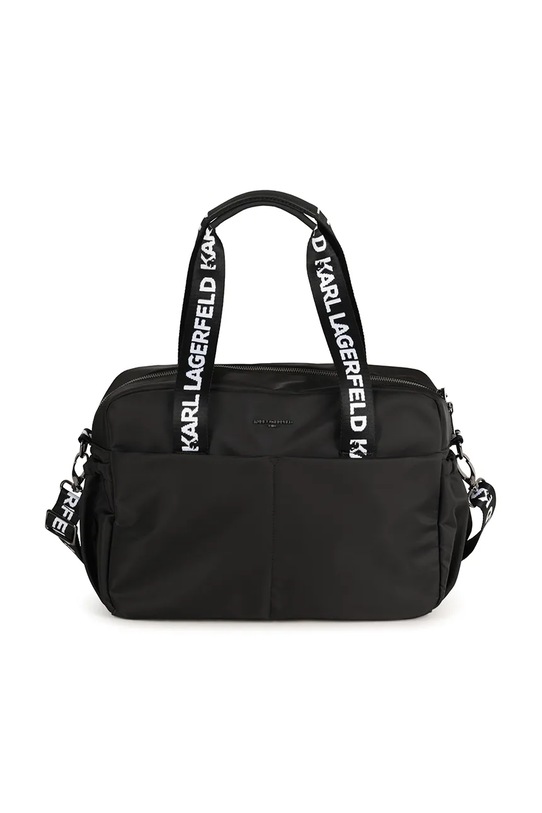 Chłopiec Karl Lagerfeld torba do wózka z matą do przewijania Z30999 czarny