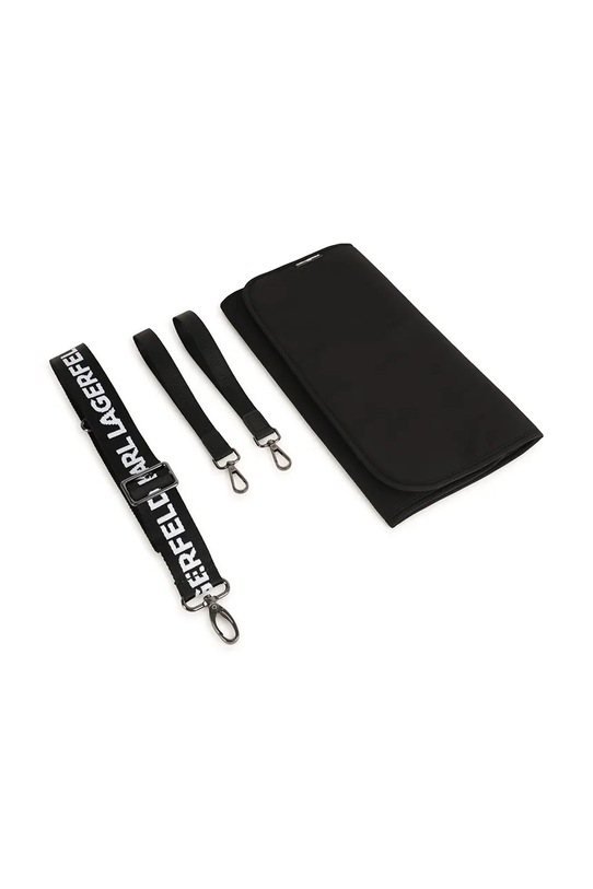 Karl Lagerfeld geantă pentru căruciorcu saltea de înfășat Z31001 negru