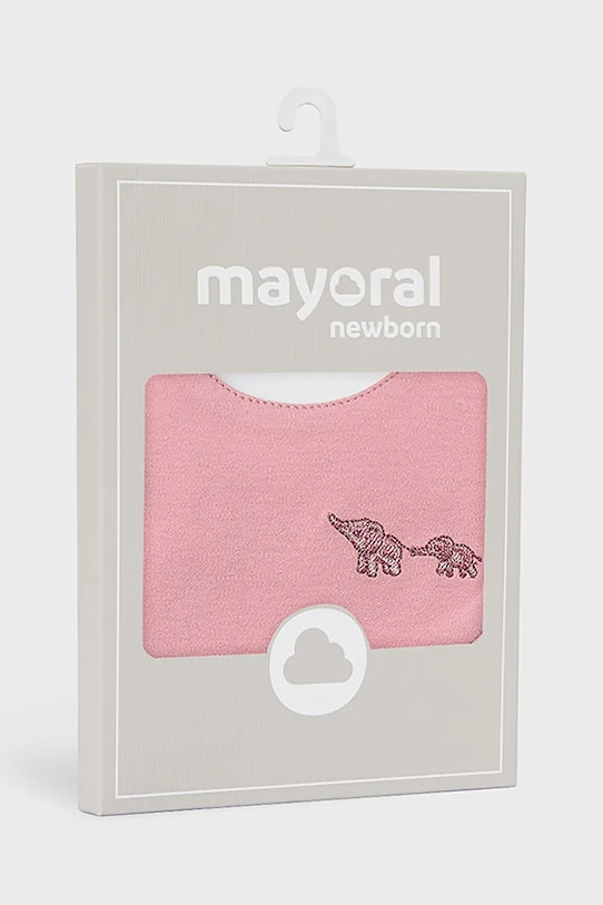 Băieți Mayoral Newborn salopetă pentru bebeluși 2-pack 9949.1A.Newborn.9BYA roz
