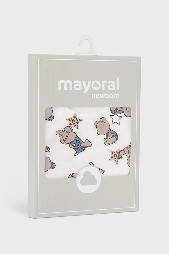 BIMBA Mayoral Newborn bavaglino neonato pacco da 2 9952.2B.Newborn.9BYA beige