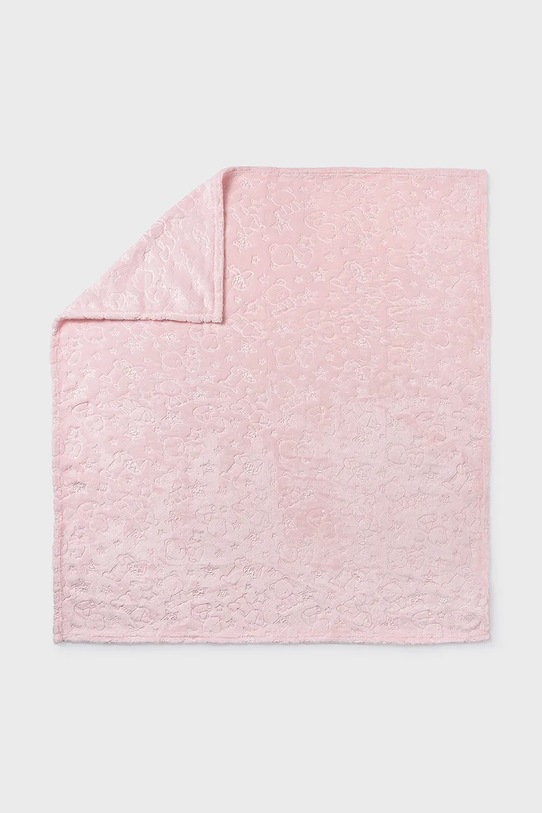 Mayoral Newborn kocyk niemowlęcy i przytulanka różowy 9957.2E.Newborn.9BYA