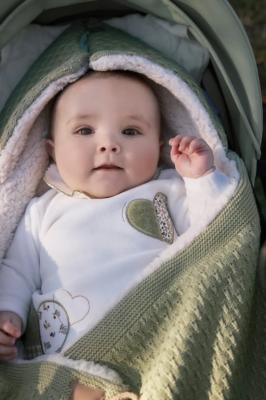 Spací vak pre bábätko Mayoral Newborn zelená 9999.1U.Newborn.9BYA