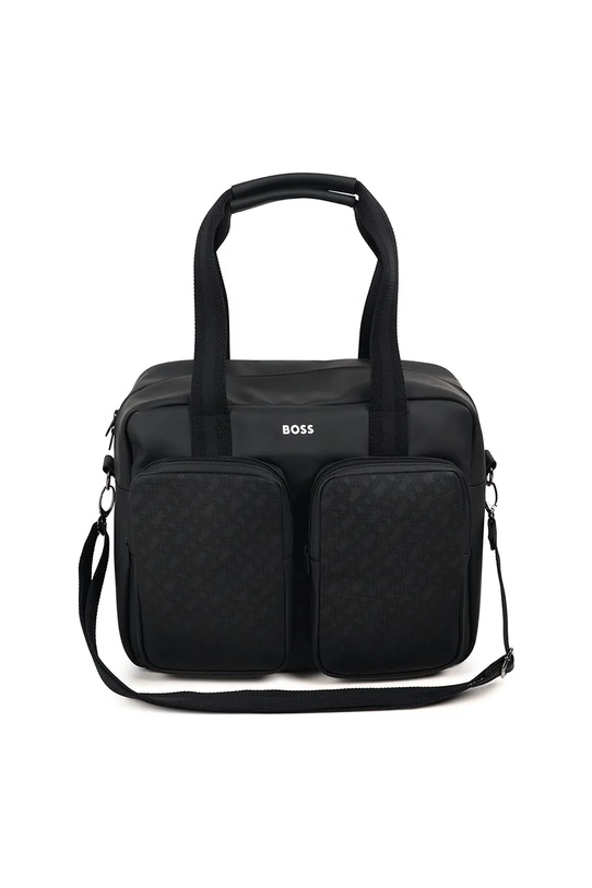 Τσάντα καροτσιού με αλλαξιέρα BOSS J52614 μαύρο AW25