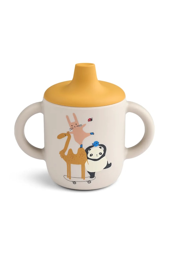 Дитячий кухлик Liewood Neil Sippy Cup жовтий LW13060.9BYA