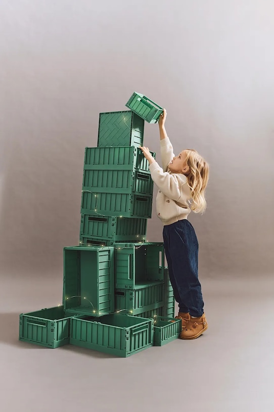 Контейнер для зберігання Liewood Weston Storage Box S 2-pack 2-pack зелений LW14549.9BYA