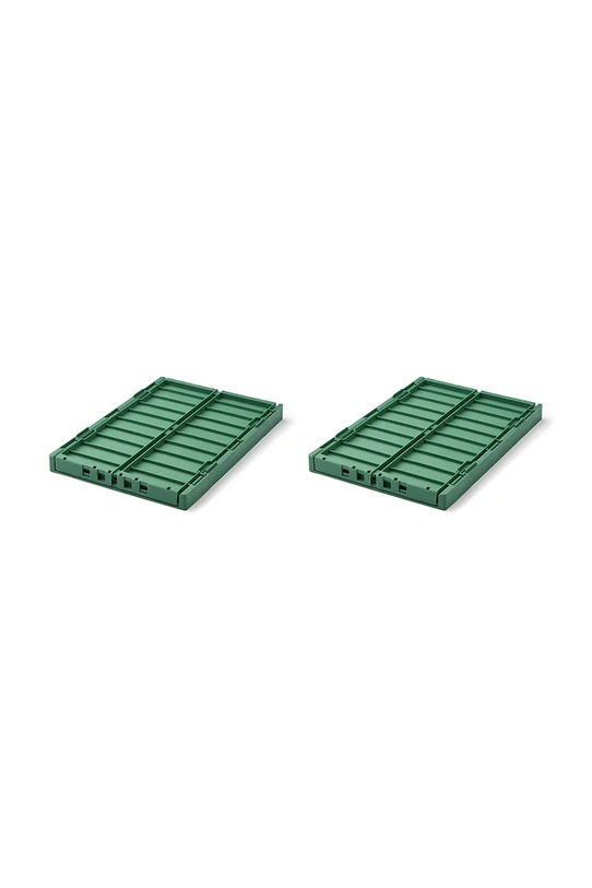 Liewood pojemnik do przechowywania Weston Storage Box M 2-pack 2-pack LW14677.9BYA zielony AW25