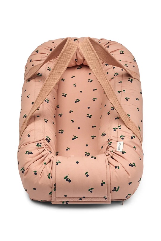 Liewood kokon niemowlęcy Gro Printed Babylift LW14693.9BYA pomarańczowy AW25
