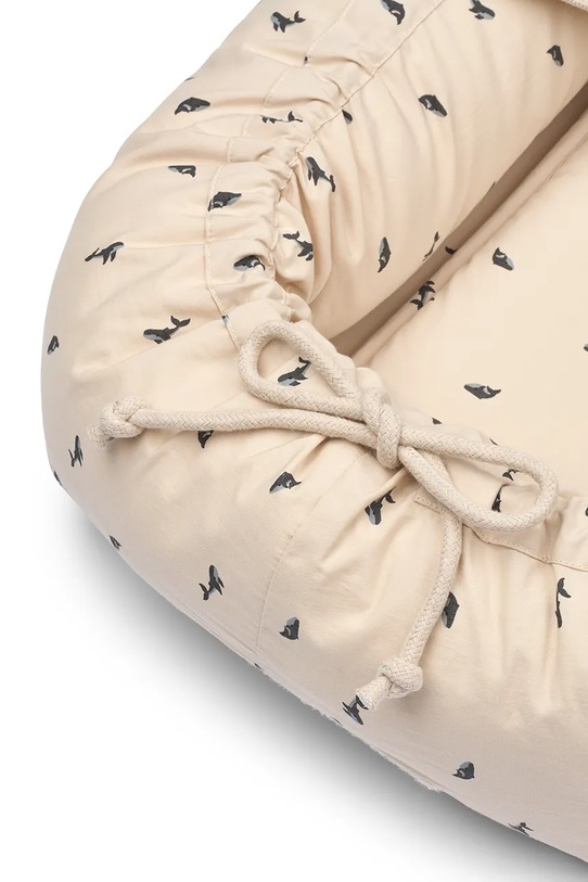Chłopiec Liewood kokon niemowlęcy Gro Printed Babylift LW14693.9BYA beżowy