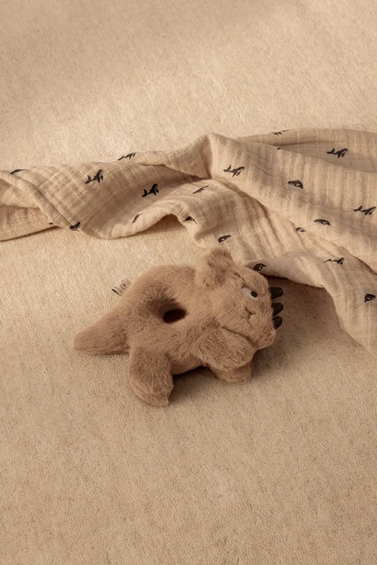 Liewood pieluszka niemowlęca bawełniana Lewis Muslin Cloth 2-pack beżowy LW14907.9BYA