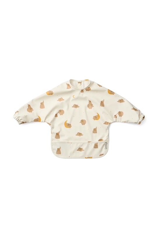 Παιδική κάπα Liewood Merle Printed Cape Bib LW18136.9BYA μπεζ AW25