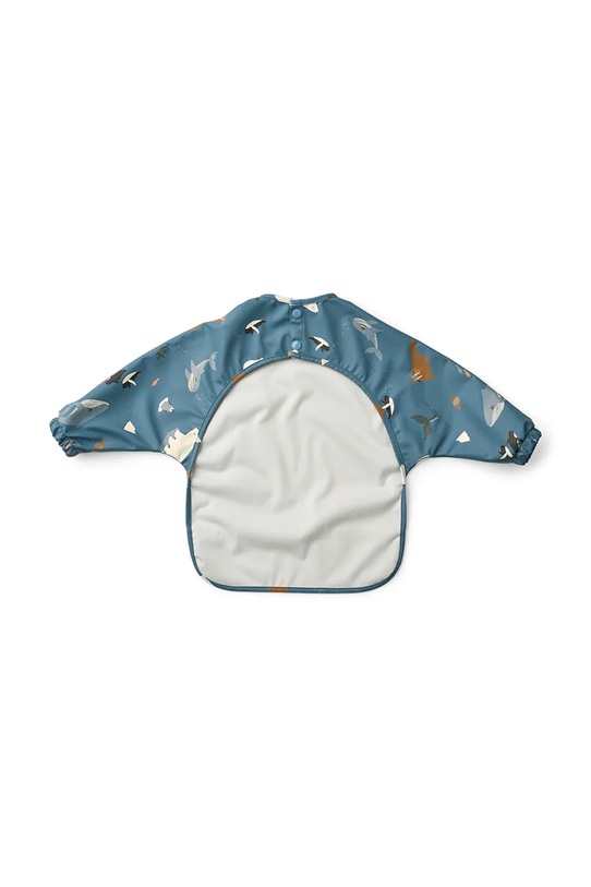 Chlapec Detský pršiplášť Liewood Merle Printed Cape Bib LW18136.9BYA modrá