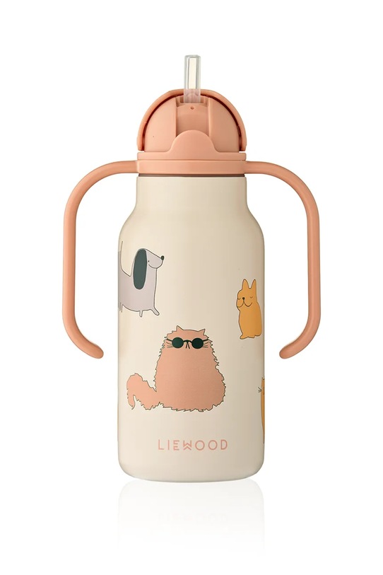 Băieți Liewood sticlă termică Kimmie Water Bottle 250 ml LW19618.9BYA bej