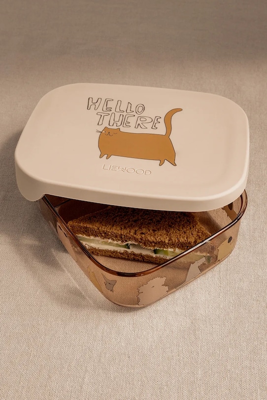Liewood recipient de alimente pentru copii Arthur Tritan Lunchbox bej LW19687.9BYA