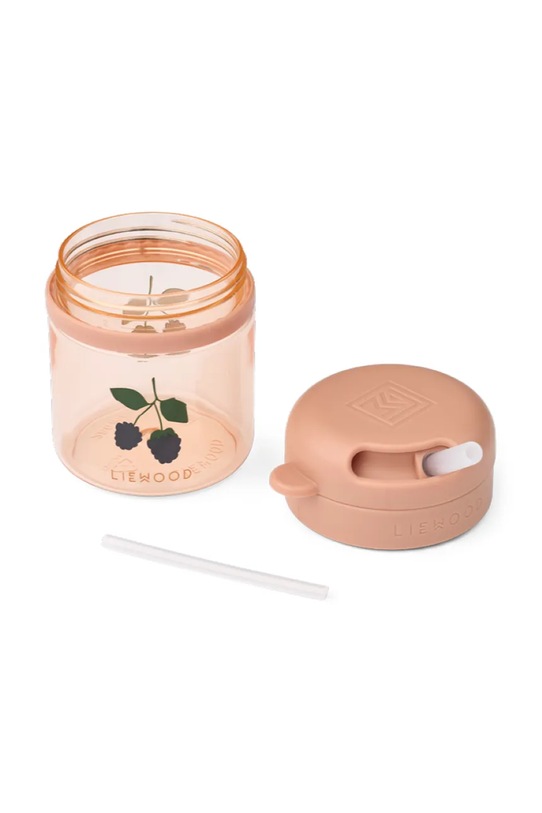Dětský hrnek Liewood Pavia Tritan Straw Cup 280ml oranžová LW20634.9BYA