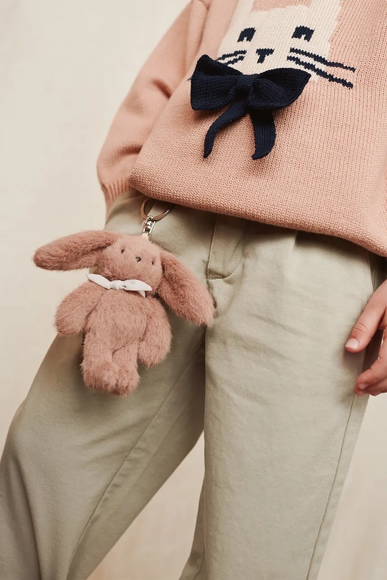 Ключодържател Liewood Alfredo Rabbit Keychain розов LW20094.9BYA