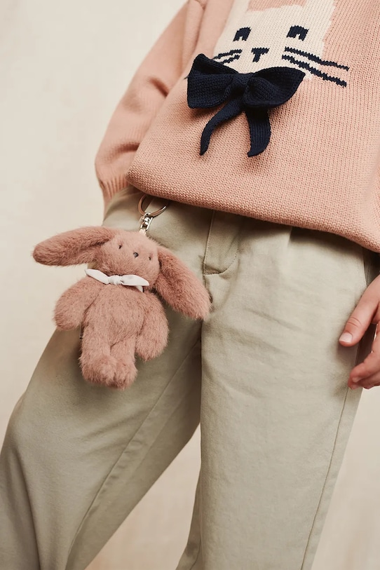 Брелок Liewood Alfredo Rabbit Keychain розовый LW20094.9BYA