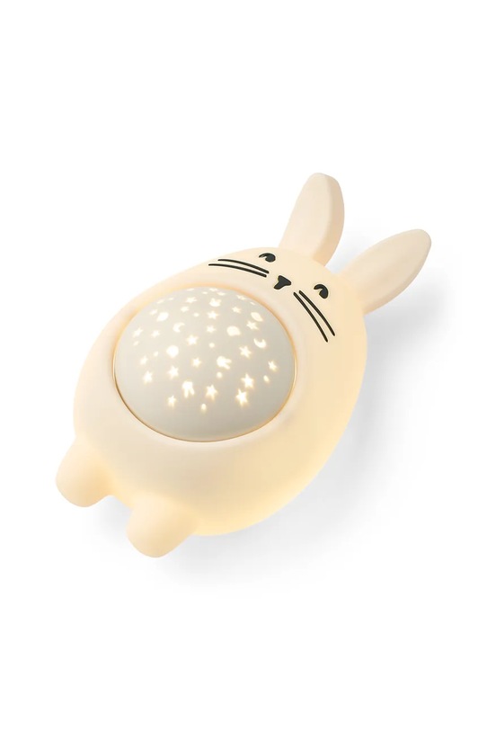 Liewood lampka z głośnikiem Manuel Rabbit Sound and Projector lamp LW20118.9BYA beżowy AW25