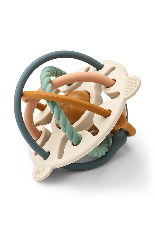 Liewood grzechotka niemowlęca Hakim Silicone Mix Rattle LW20141.9BYA beżowy AW25
