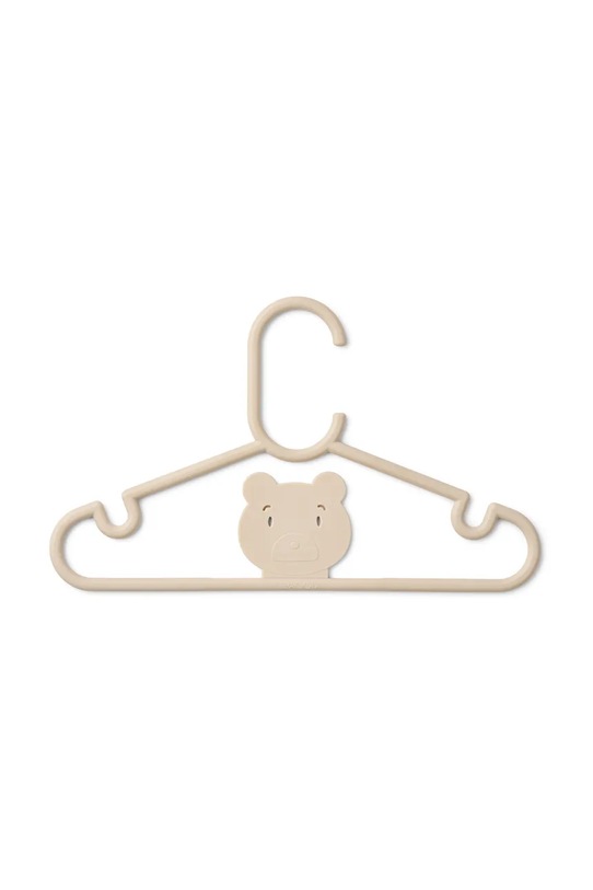 Liewood wieszak dziecięcy Falton Mr Bear Hanger 8-Pack 8-pack beżowy LW20168.9BYA