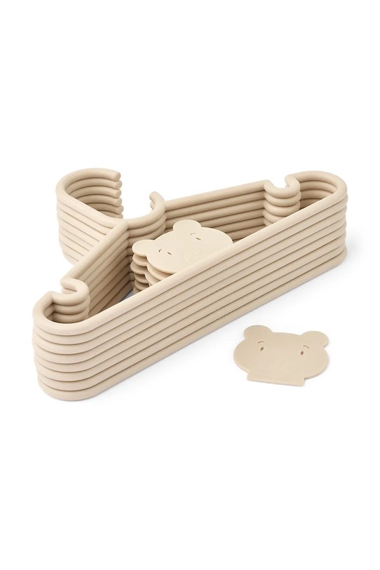 Liewood wieszak dziecięcy Falton Mr Bear Hanger 8-Pack 8-pack LW20168.9BYA beżowy AW25