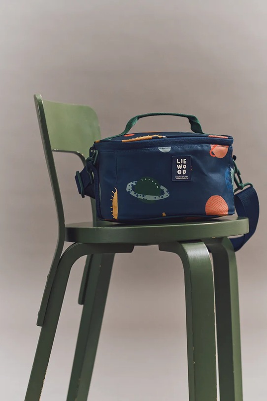 Liewood torba termiczna na lunch Toby Medium Thermal Bag granatowy LW20235.9BYA