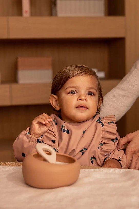 Μπέρτα Liewood Merle Ruffle Cape Bib Βρεφικό προϊόν πορτοκαλί LW20321.9BYA