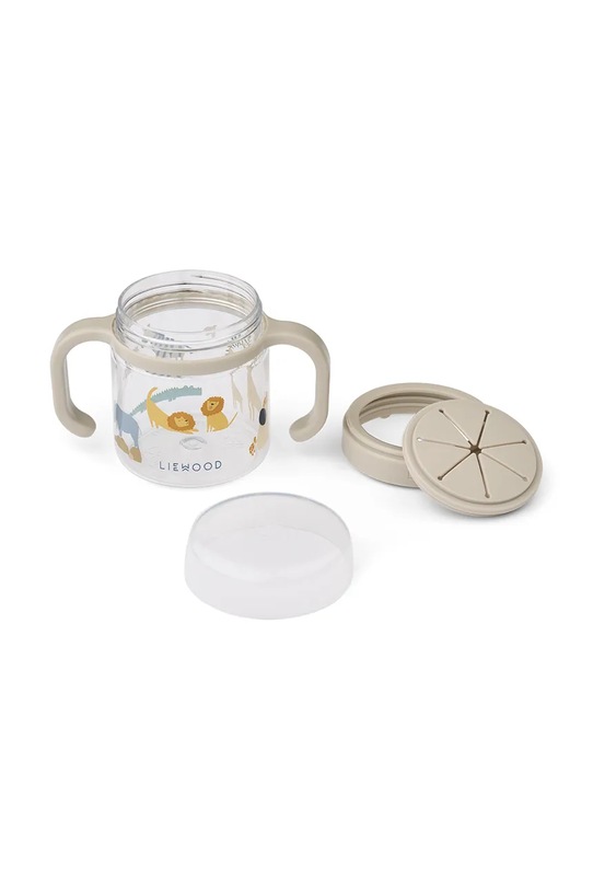 Liewood kubek niemowlęcy Enyo Snack Cup szary LW20336.9BYA