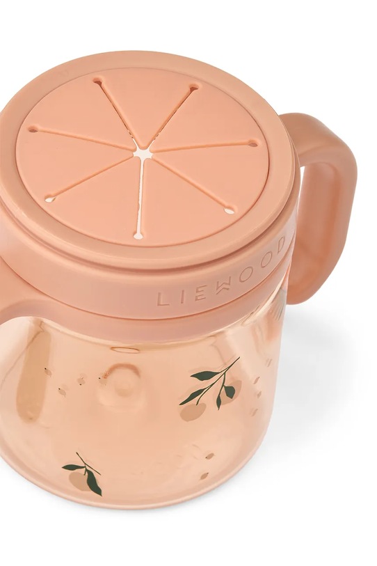 Liewood kubek niemowlęcy Enyo Snack Cup LW20336.9BYA pomarańczowy AW25