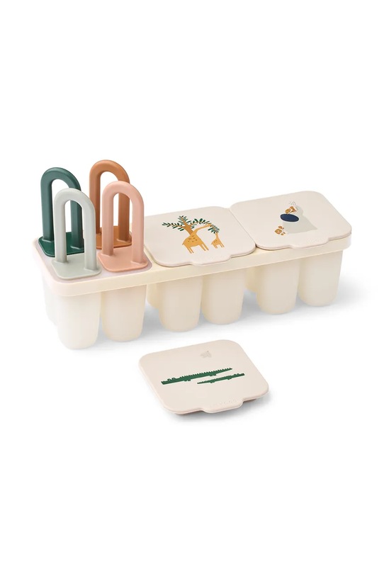 Καλούπια παγωτού Liewood Kaimen Food & Ice Pop Tray LW20338.9BYA μπεζ AW25