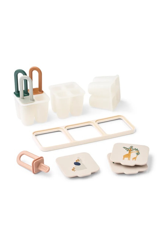Κοριτσίστικα Καλούπια παγωτού Liewood Kaimen Food & Ice Pop Tray LW20338.9BYA μπεζ