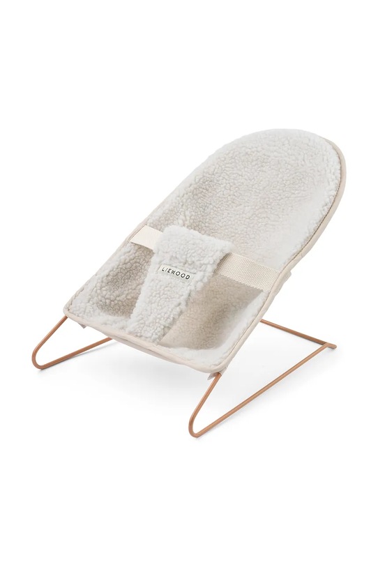 Liewood bujak dla lalek Mabel Pile Doll Bouncer beżowy LW20394.9BYA