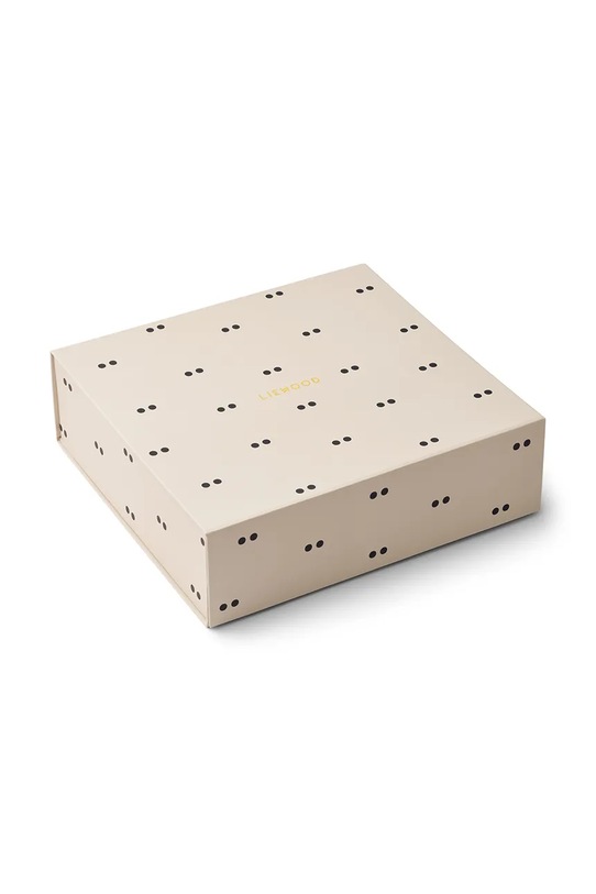 Chłopiec Liewood zestaw naczyń i sztućców dla dzieci Mileah Baby Mealtime Set LW20421.9BYA pomarańczowy