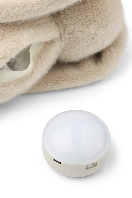 Chłopiec Liewood przytulanka niemowlęca Hattie Rabbit Humming Teddy LW20584.9BYA beżowy