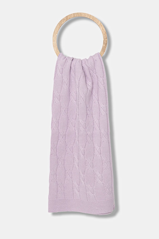 Κουβέρτα μωρού United Colors of Benetton Βρεφικό προϊόν μωβ 1370A8008.W.seasonal