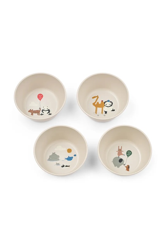 Набор мисок Liewood Cees Bowl 4-Pack LW20700.9BYA бежевый AW25