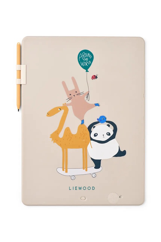Liewood tablica do rysowania Zora Magic Drawing Board 13,5 inches LW20704.9BYA beżowy AW25