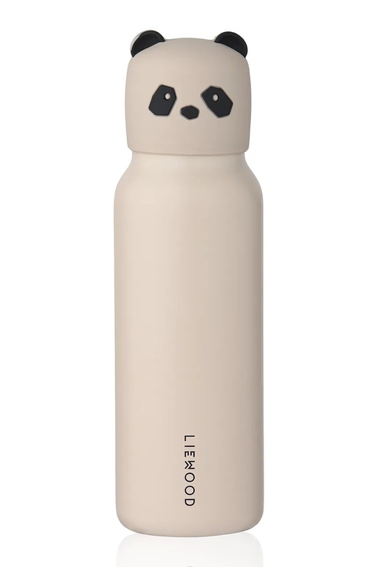 Liewood butelka termiczna Falk Water Bottle With Panda Lid 350 ml beżowy LW20757.9BYA