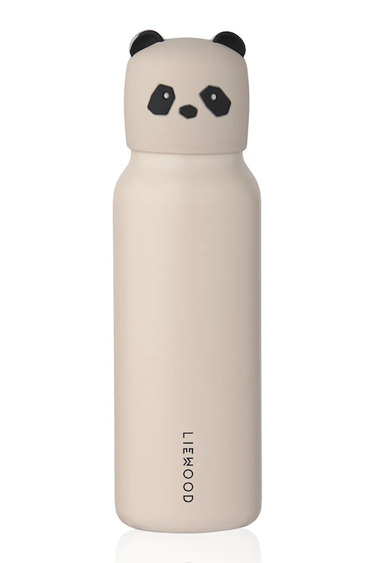 Термобутылка Liewood Falk Water Bottle With Panda Lid 350 ml бежевый LW20757.9BYA