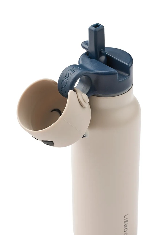 Chłopiec Liewood butelka termiczna Falk Water Bottle With Panda Lid 350 ml LW20757.9BYA beżowy