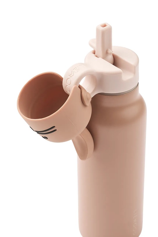 Chłopiec Liewood butelka na wodę Falk Water Bottle With Rabbit Lid 350 ml LW20758.9BYA różowy