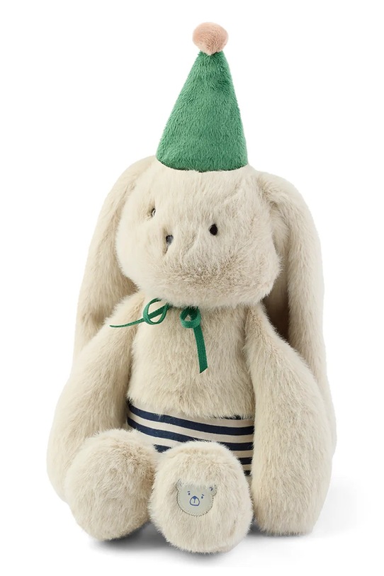 Плюшевая игрушка Liewood Bertrand Rabbit Celebration Teddy бежевый LW20789.9BYA