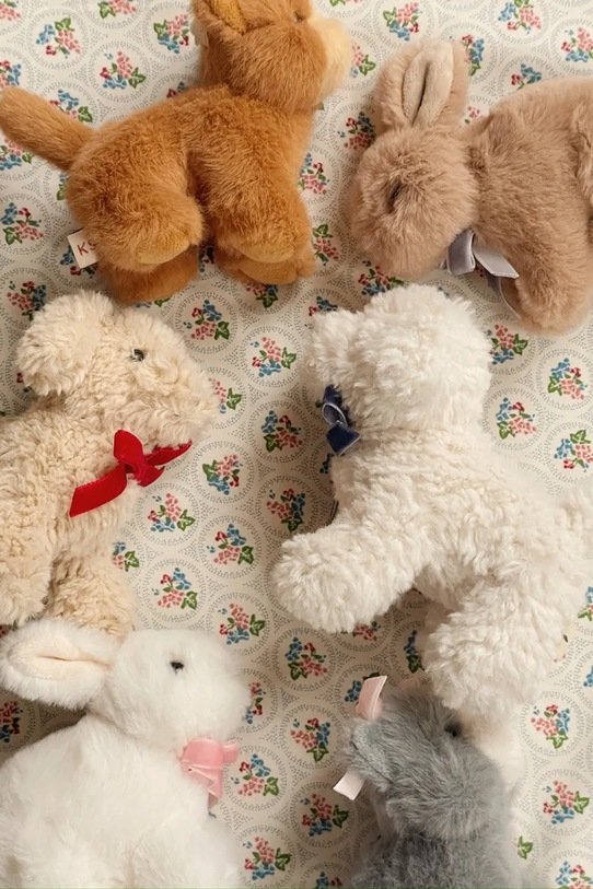 Konges Sløjd przytulanka BABY ANIMALS KS104205.9BYA szary