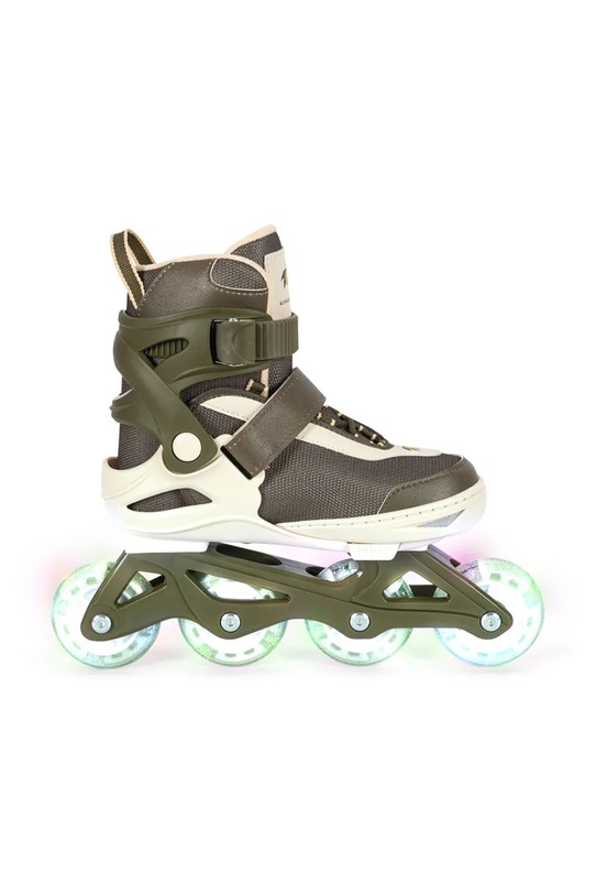 BIMBA Konges Sløjd pattini per bambini LIGHT UP ROLLER SKATES KS104417.9BYA verde